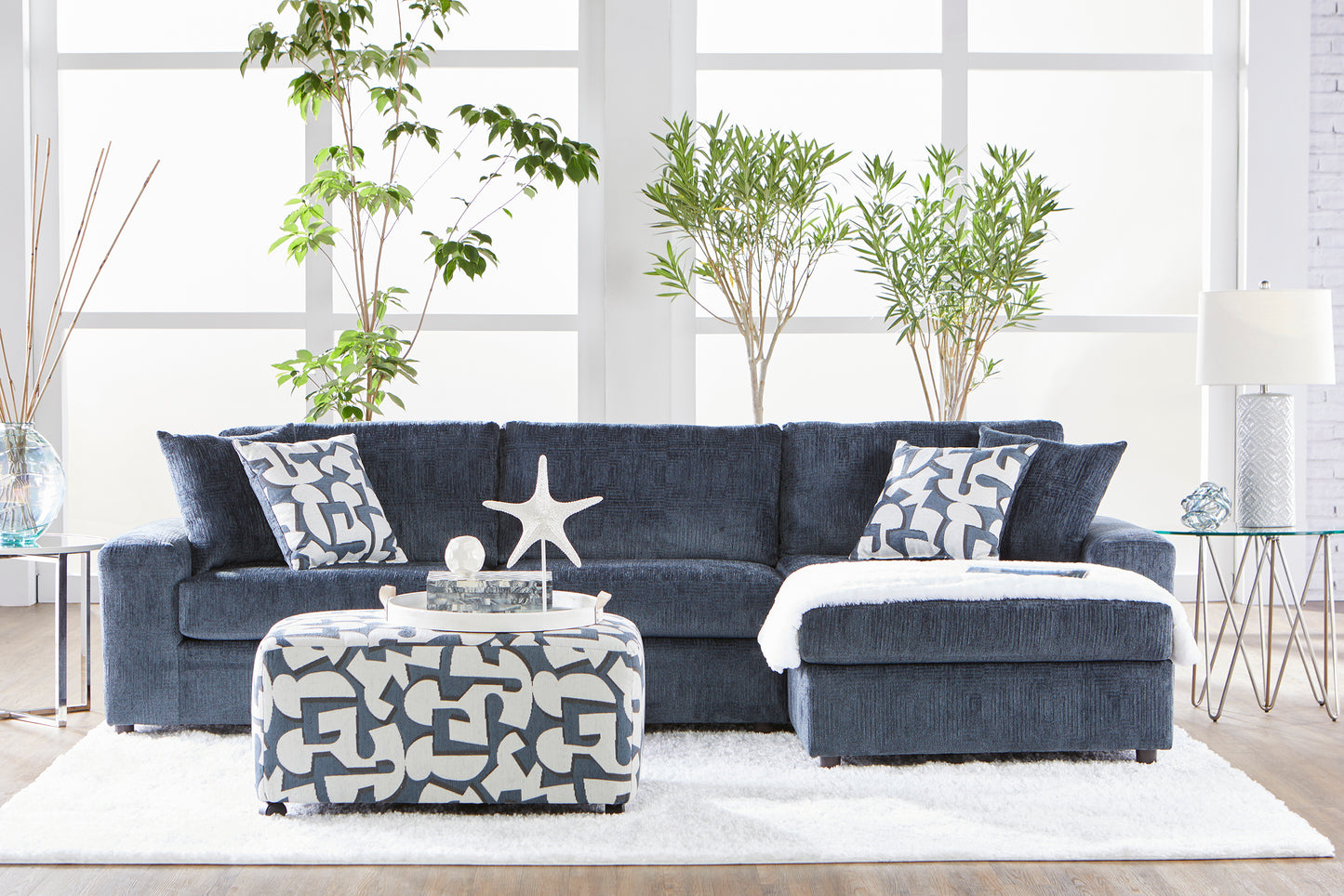 Jackson Indigo Sectional