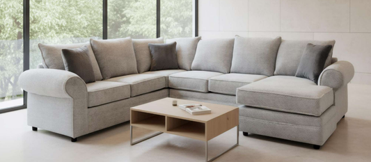 Hughes 9950 - 3 Piece Sectional with Chaise