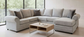 Hughes 9950 - 3 Piece Sectional with Chaise