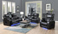 Black Diamond Power Reclining Sofa & Loveseat