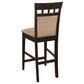 Gabriel 9-piece Square Counter Height Dining Set Cappuccino
