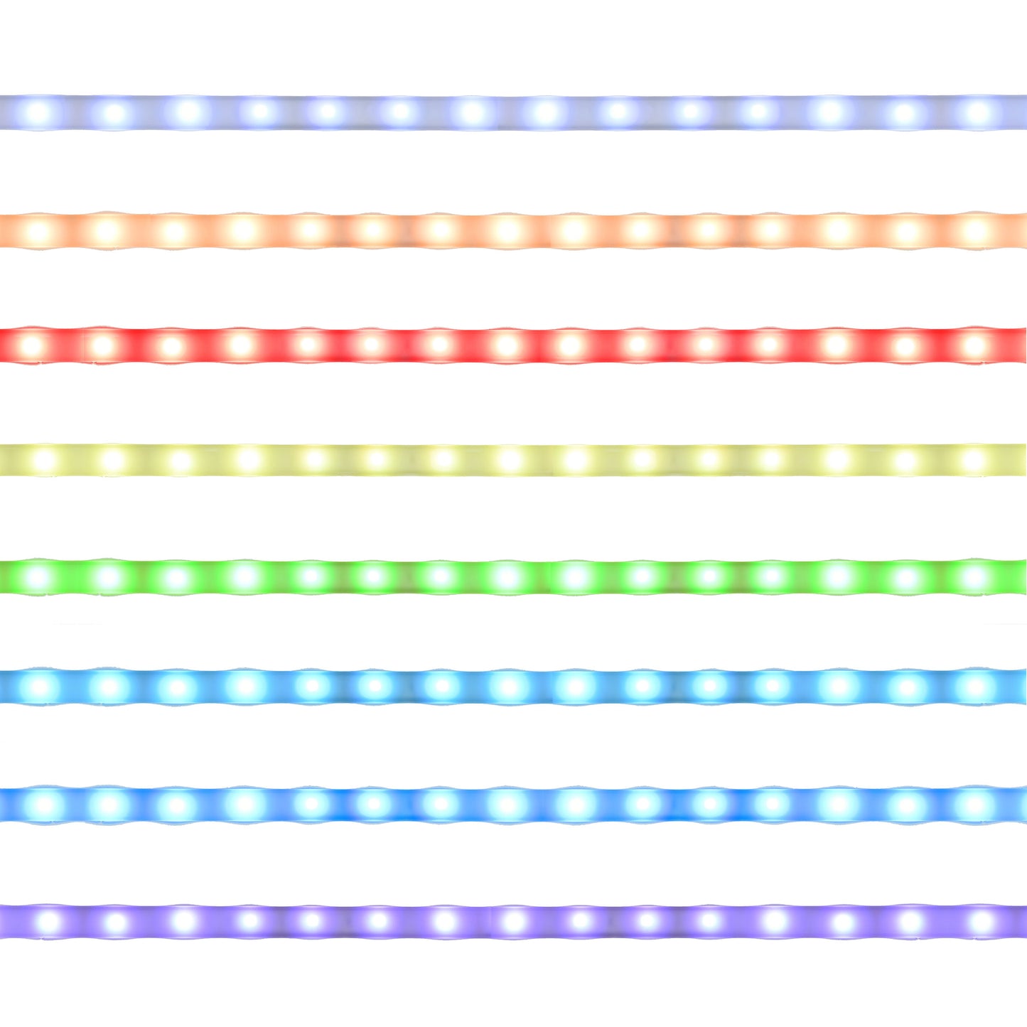 Risley 2-door Circular LED Wine Cabinet White High Gloss