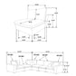Lakeview 6-piece Upholstered Modular Sectional Sofa Ivory
