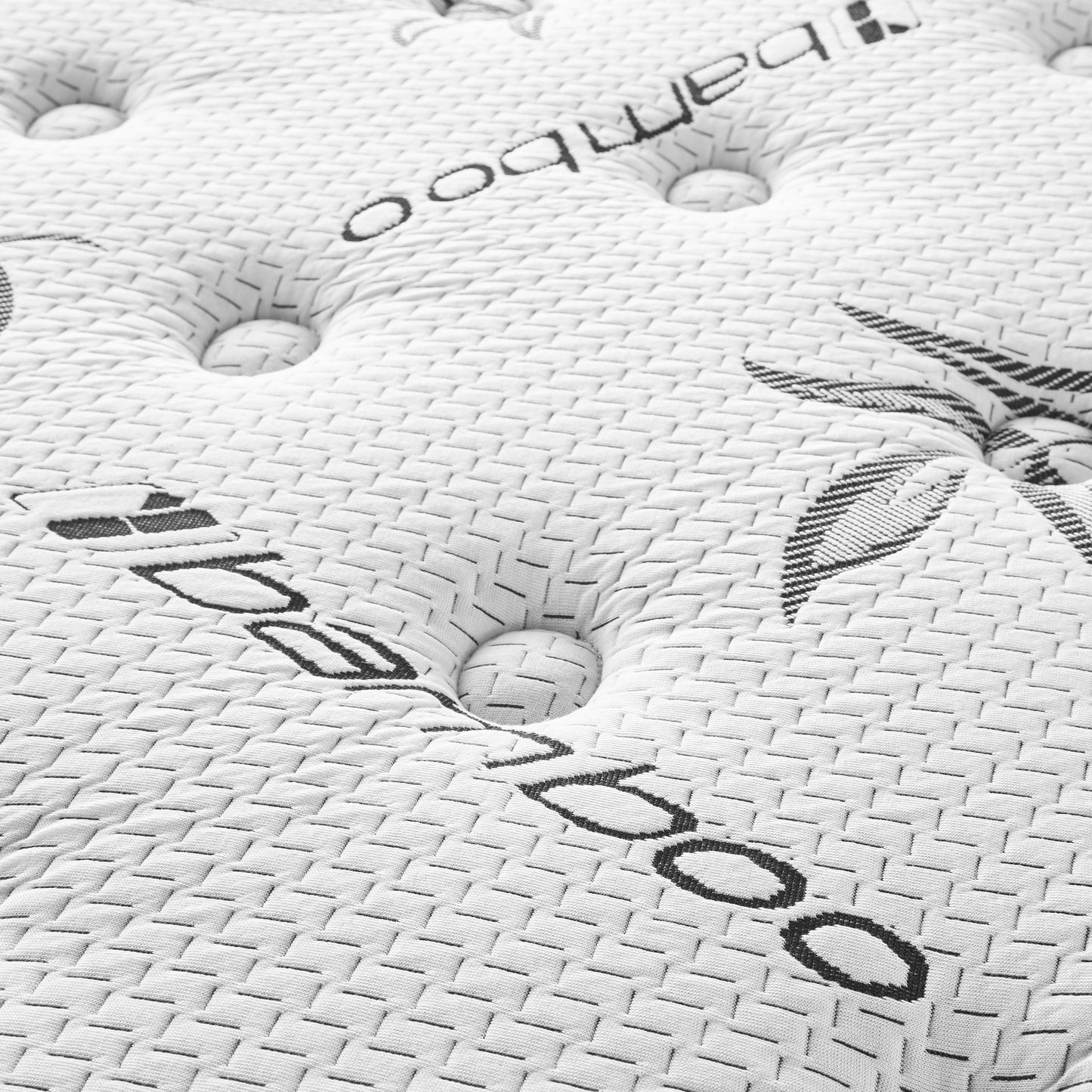 Sommet 13-inch California King Bamboo Euro Top Hybrid Mattress