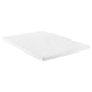 Cascade 3-inch Eastern King Cool Memory Foam Mattress Topper