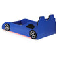 Cruiser Wood Twin LED Car Bed Blue