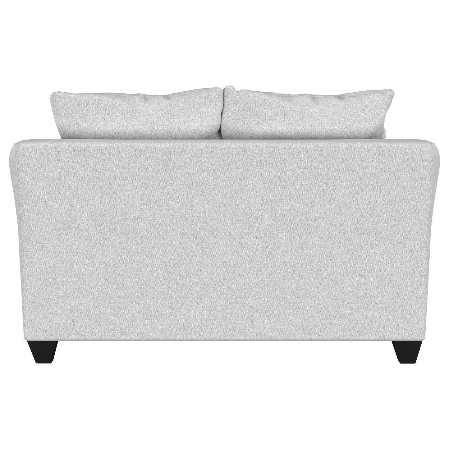 Salizar Upholstered Flared Arm Loveseat Sand