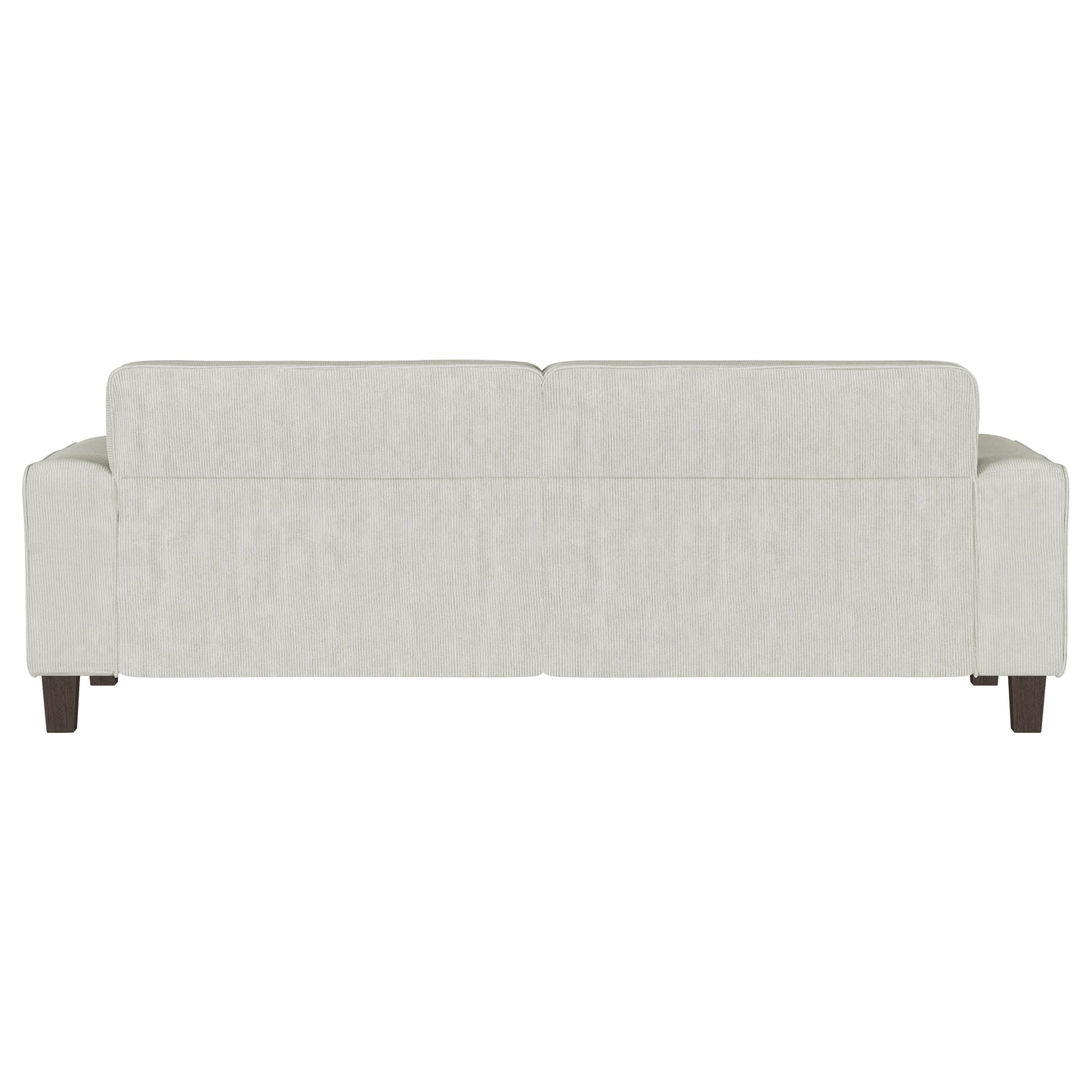 Deerhurst Upholstered Track Arm Tufted Sofa Greige