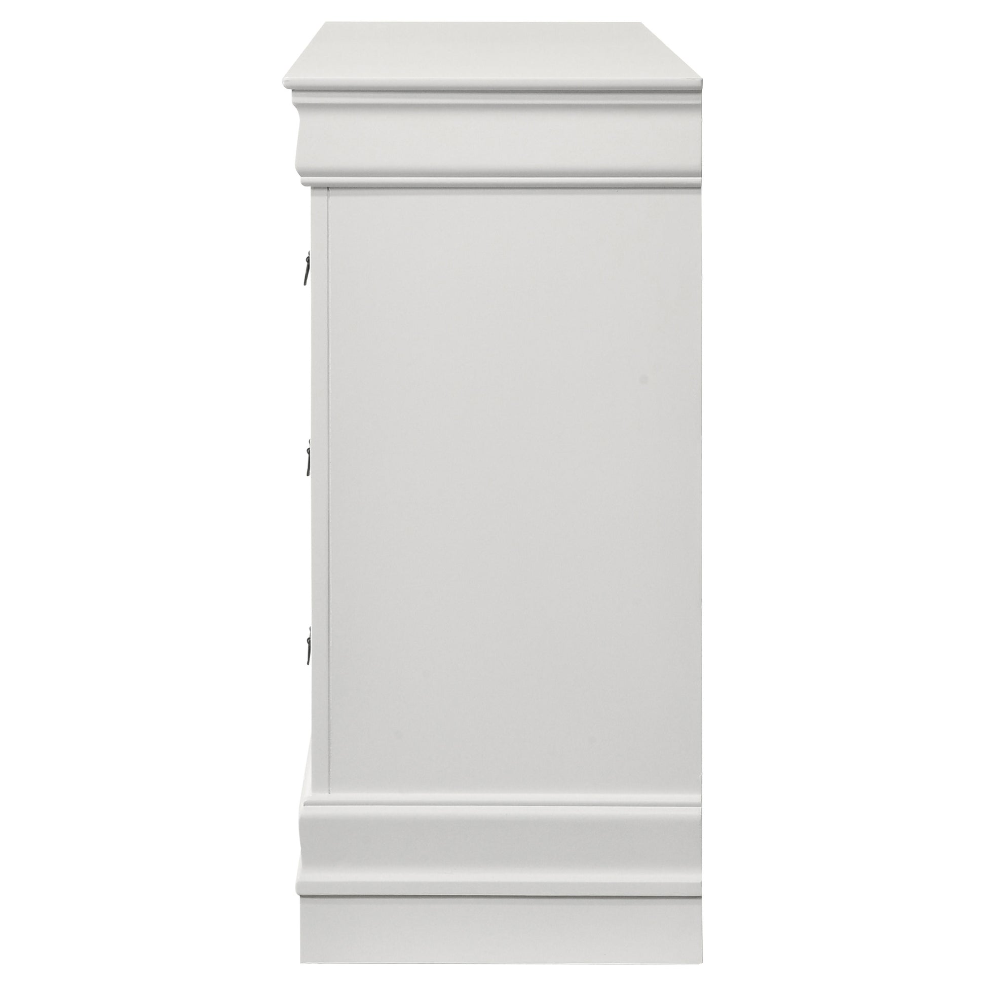 Louis Philippe 6-drawer Dresser White Louis Philippe 6-drawer Dresser White