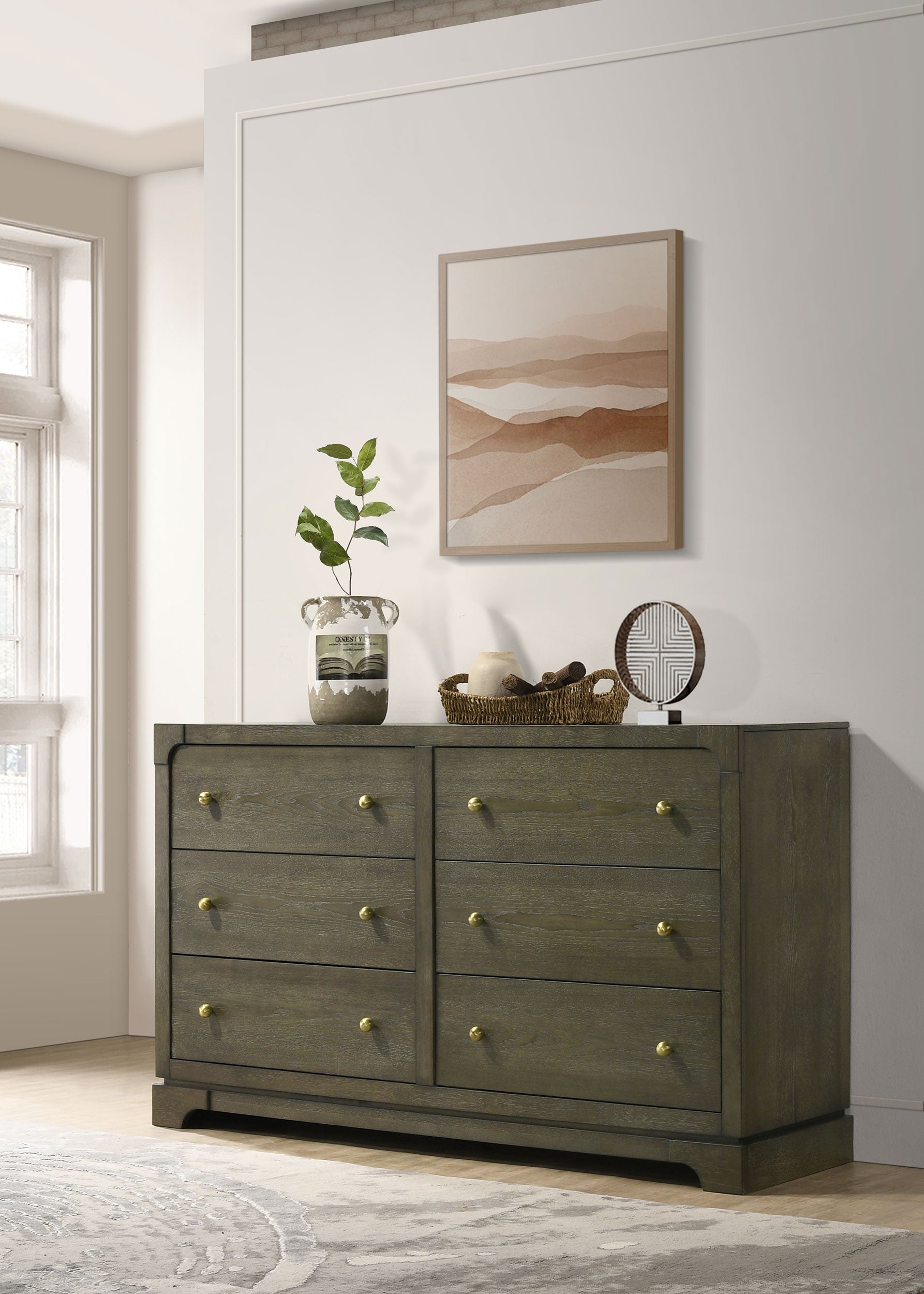 green emerald velvet dress Shop Gran Park 6-drawer Dresser Cabinet Dark Cocoa at JB's Furniture  Milwaukee's best furniture store