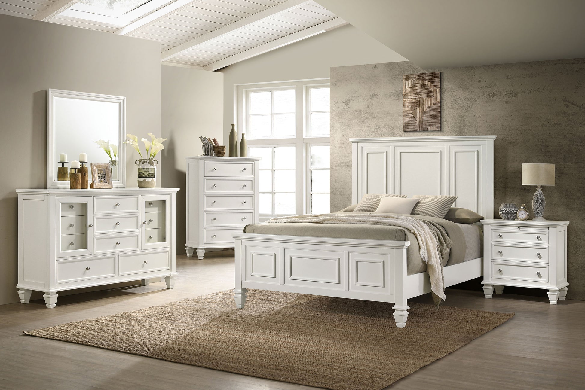 Shop Sandy Beach 11-drawer Dresser Cream White at JB's Furniture Milwaukee's best furniture store