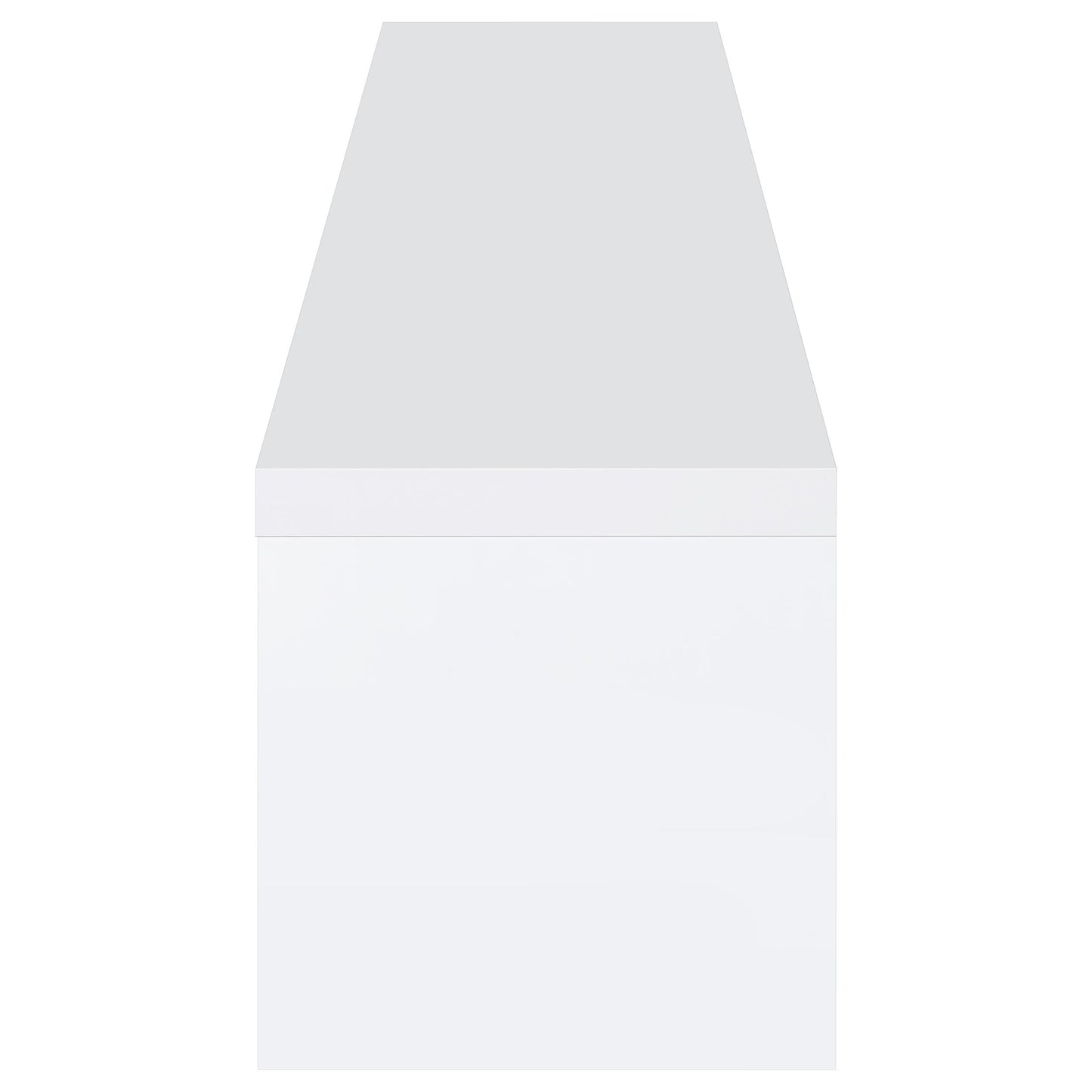 Jude 3-piece 71-inch TV Entertainment Center White High Gloss