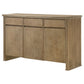 Adina 3-door 59-inch Sideboard Server Distressed Light Brown