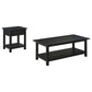 Payne 2-piece Coffee and 1-drawer End Table Set Java
