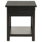 Payne 2-piece Coffee and 1-drawer End Table Set Java