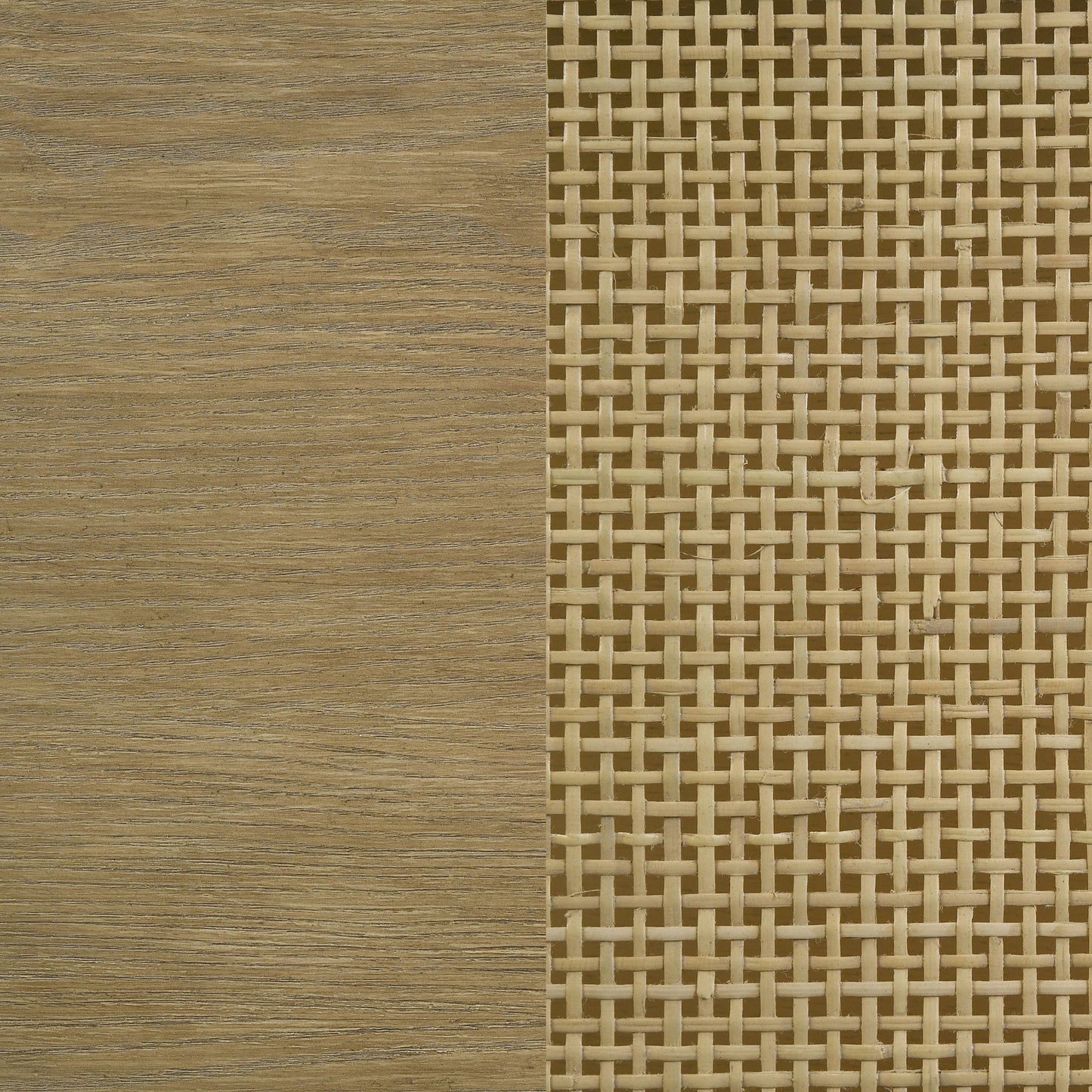 Arini Cane Weave Full Length Standing Floor Mirror Sand Wash