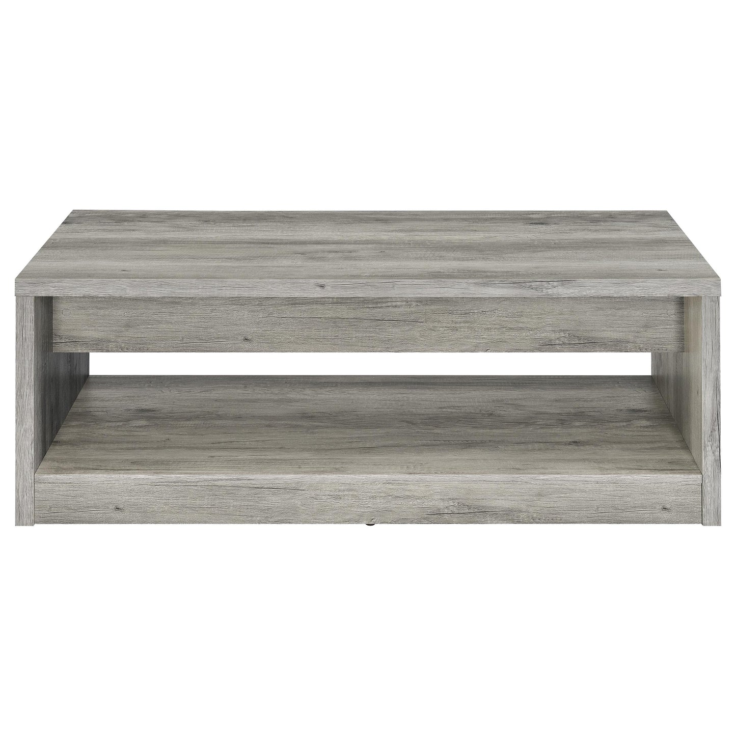 Felix 2-piece Coffee and End Table Set Grey Driftwood