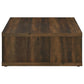 Frisco 2-piece Coffee and End Table Set Dark Pine