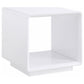 Paseo 3-piece Coffee and End Table Set White High Gloss