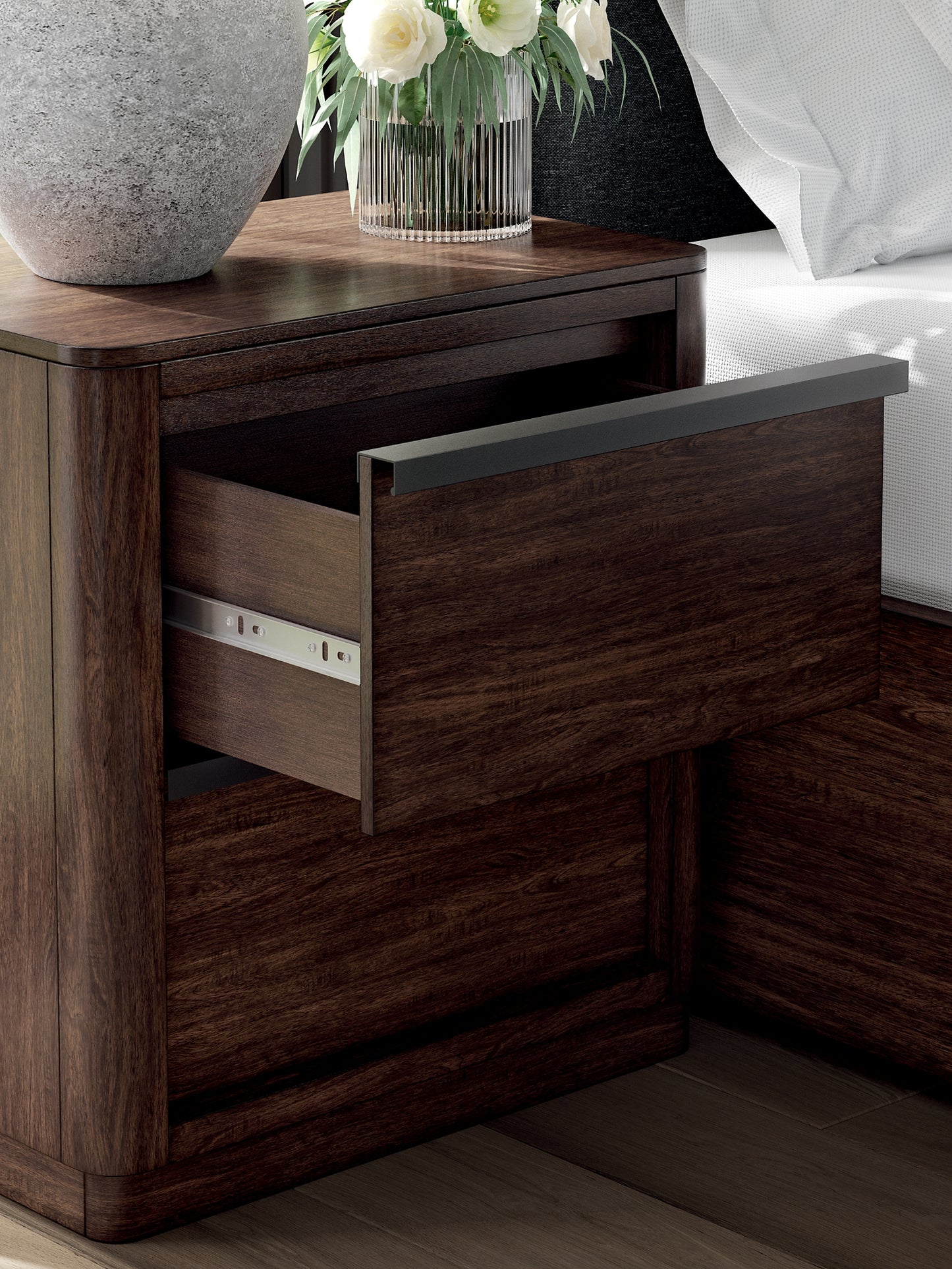 Dilenno Two Drawer Night Stand