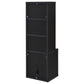 Westpark 3-piece Twin Bedroom Set Bookcase Headboard Black