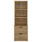 Westpark 3-piece Wall Unit Bookcase Set with USB Mango