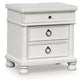Rowlenstown Three Drawer Night Stand