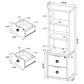 Westpark 3-piece Queen Bedroom Set Bookcase Headboard Mango