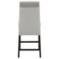 Stanton Velvet Upholstered Counter Chair Grey (Set of 2)