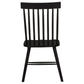 Andrews 5-piece Round Dining Table Set Light Ash and Black