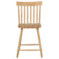 Andrews Windsor Counter Height Dining Side Chair Light Ash (Set of 2)
