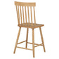 Andrews Windsor Counter Height Dining Side Chair Light Ash (Set of 2)