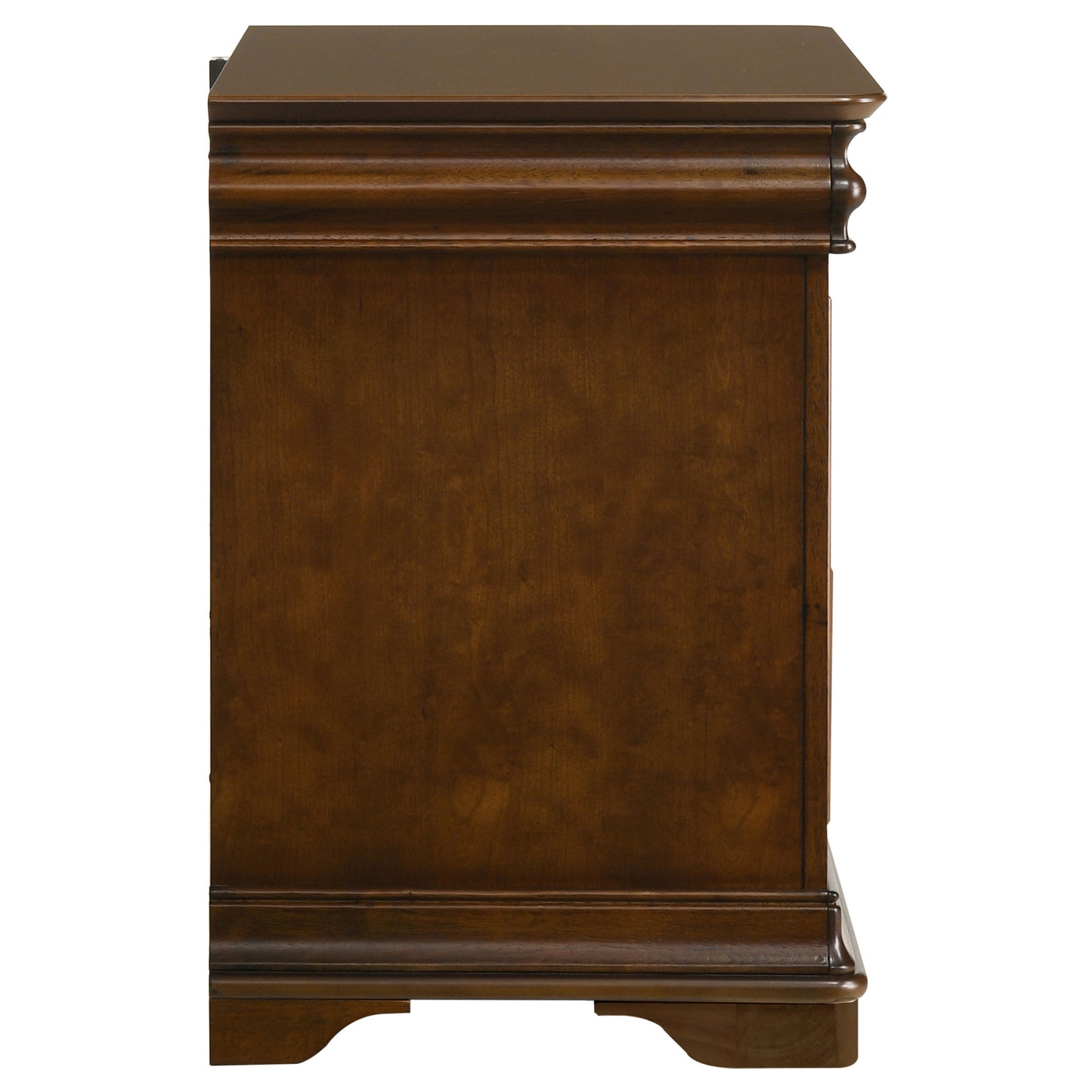 Garland 3-drawer Nightstand Bedside Table Brown Cherry