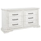 McKinney 4-piece Eastern King Bedroom Set Vintage White