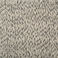 Dorset Fabric Upholstered Round Track Arm Loveseat Brown
