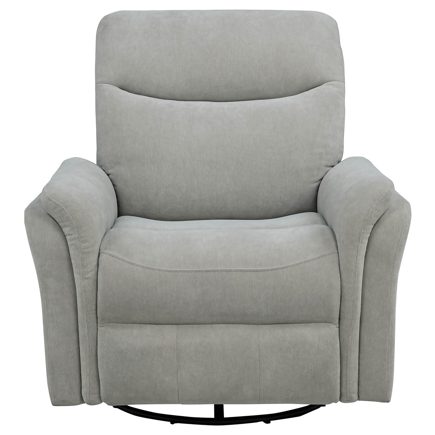 Adler Upholstered Power Swivel Glider Recliner Ivory