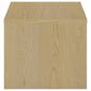 Canoga 2-piece Lift Top Cocktail Coffee Table Set Light Oak