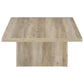 Devar 3-piece Square Coffee End Table Set Distressed Pine