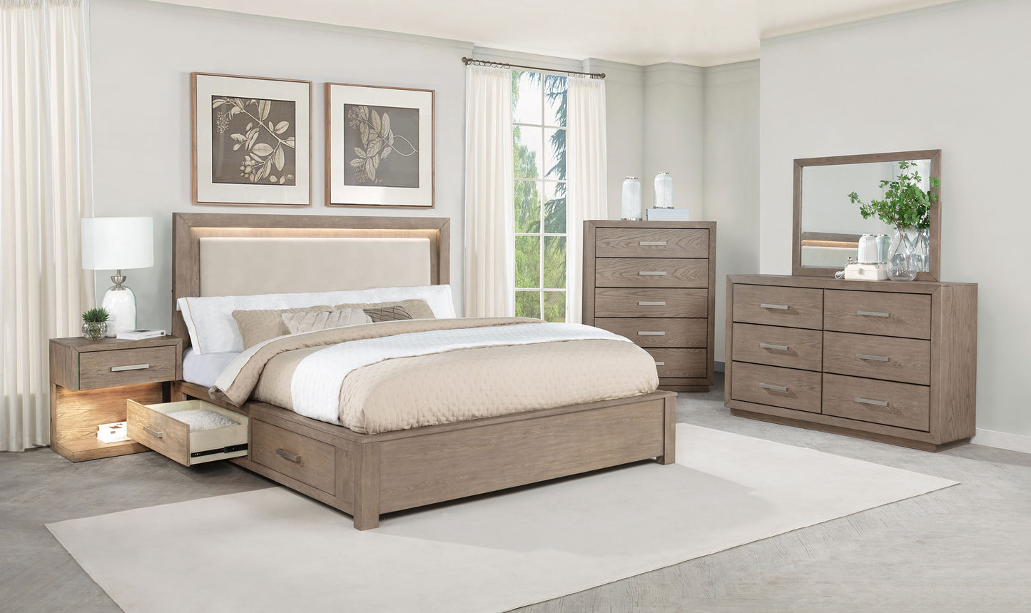 Kenora 6-drawer Dresser Barley Brown