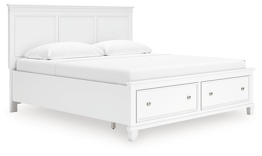 Fortman King Panel Storage Bed
