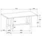 Duncan 7-piece Rectangular Wood Dining Table Set Washed Oak