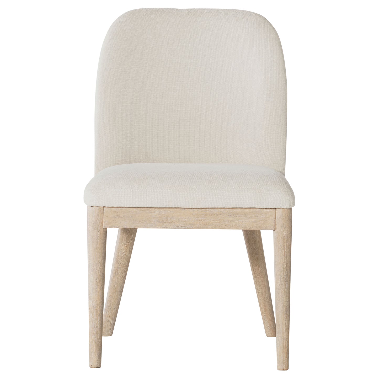 Solano Upholstered Dining Side Chair Beige (Set of 2)