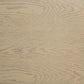 Kailani Coastal Sofa Console Table with Shelf Beige Oak