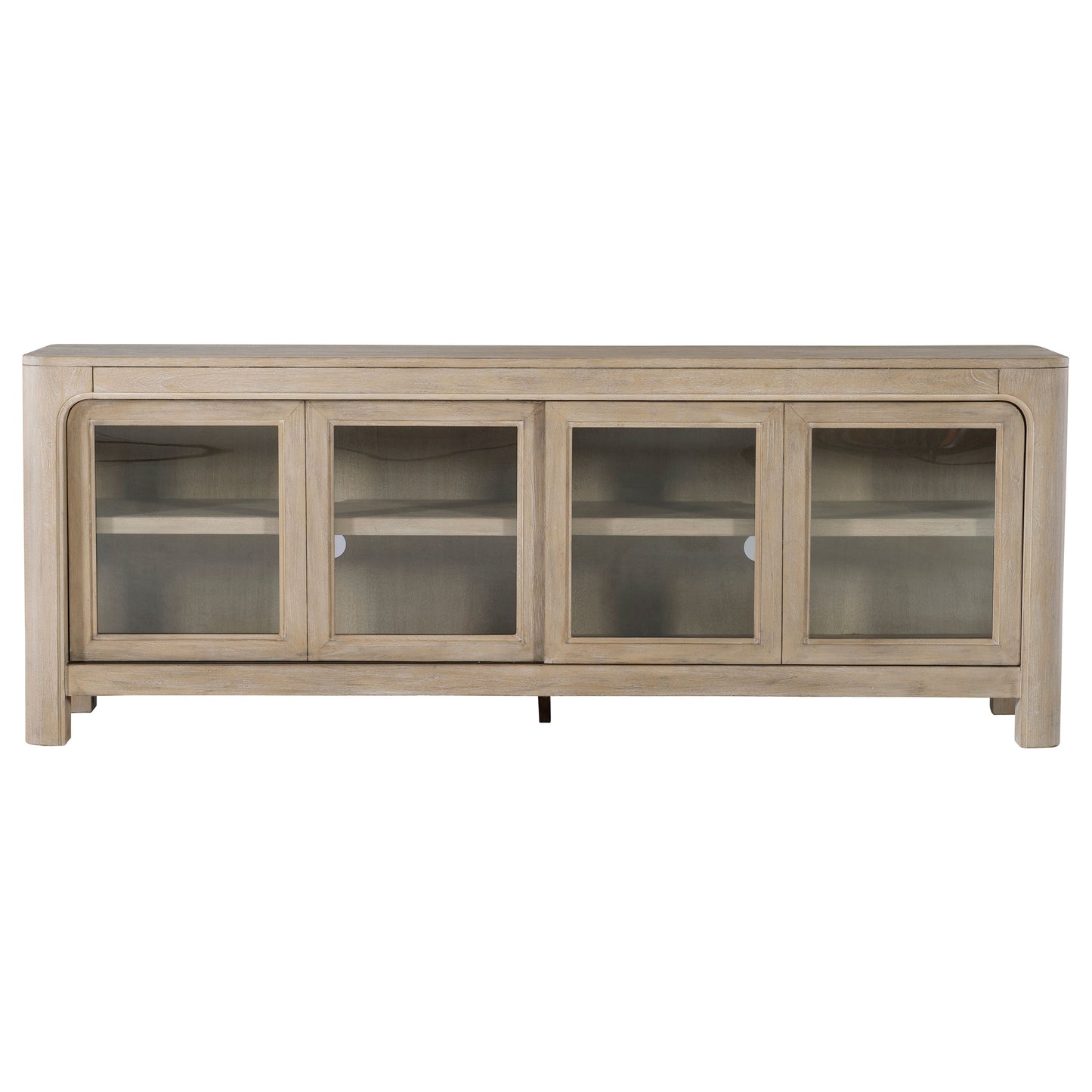 Solano 71-inch 2-door TV Stand Media Console Weathered Mango