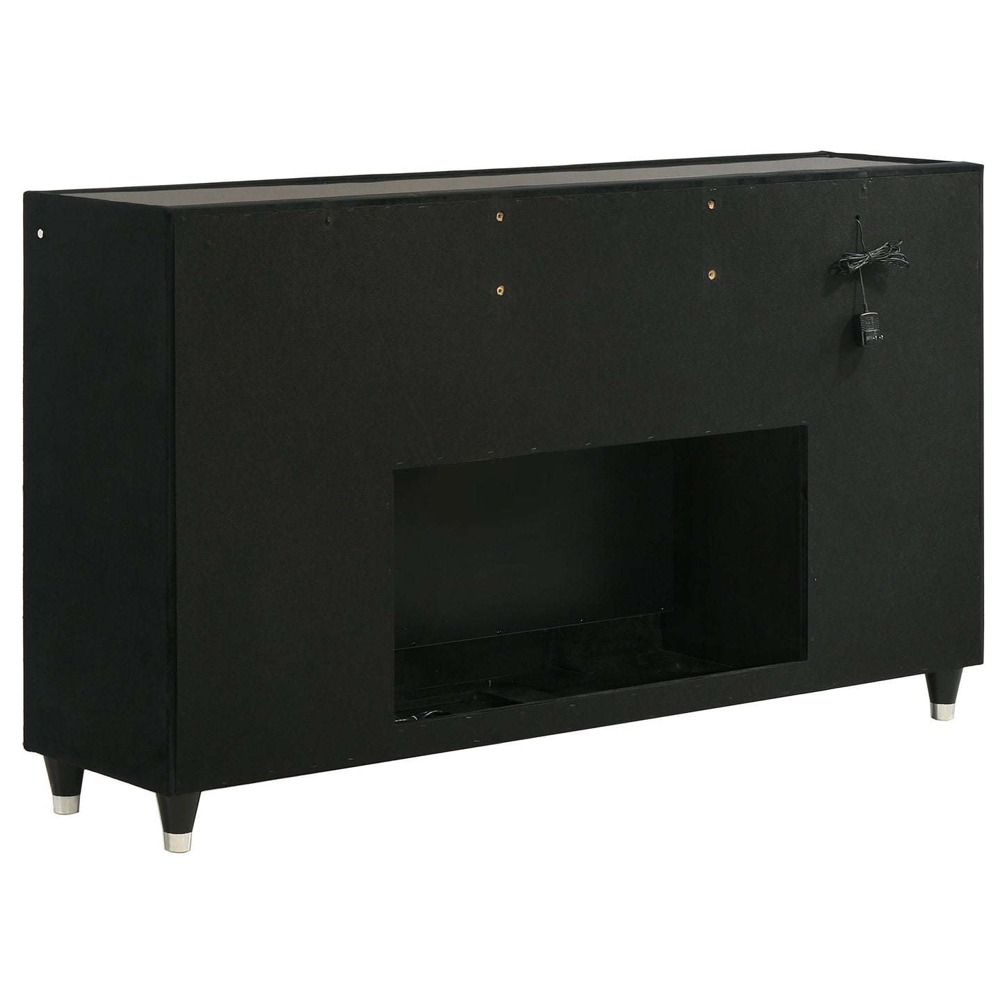 Lorient 5-piece Eastern King Bedroom Set Black