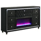 Lorient 5-piece Eastern King Bedroom Set Black