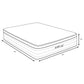 Montlake 15-inch Twin Cool Euro Top Foam Hybrid Mattress