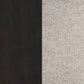 Phelps Upholstered Dining Arm Chair Tan Distressed Noir (Set of 2)