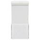 Shawna Upholstered Skirted Side Chair White (Set of 2)