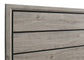 Valen Wood Full Panel Bed Light Taupe